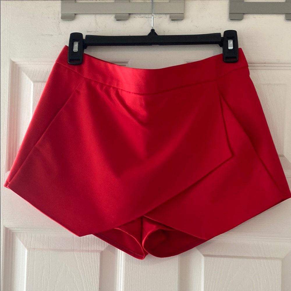 Express Red Women's Skort